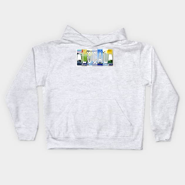 Alabama Local Kids Hoodie by stermitkermit